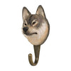 Kledinghaak Wolf – Decoratieve Houten Wandhaak | Wildlife Garden