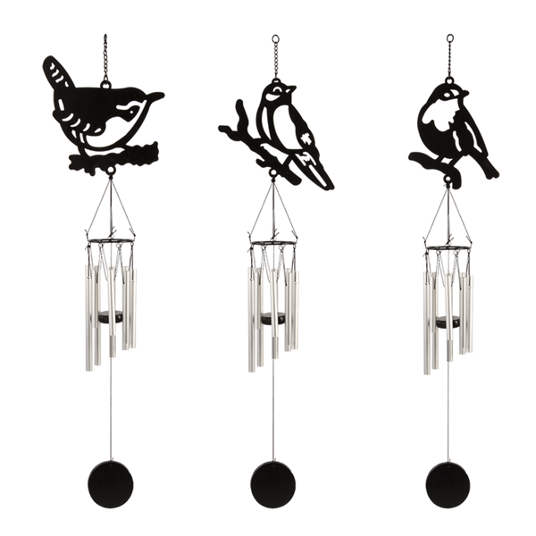 Windgong zwarte vogel