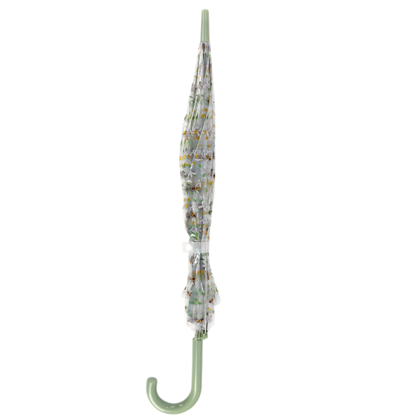 Transparante paraplu met bijenprint