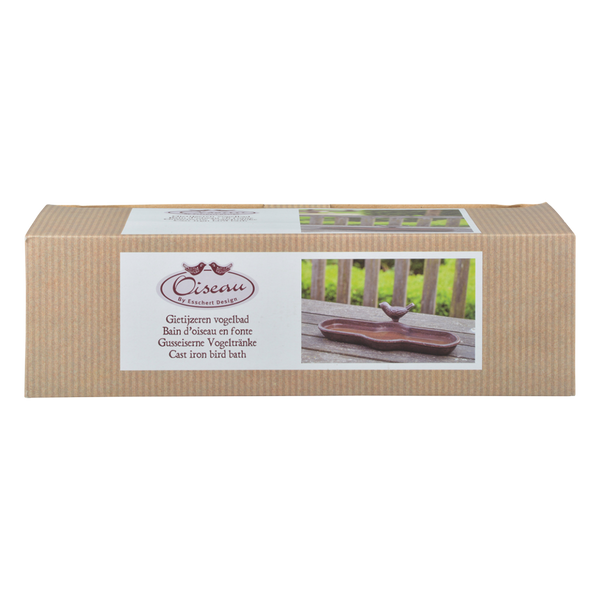 Vogelbad Vogel Gietijzer – In Giftbox | Esschert Design – foto 4