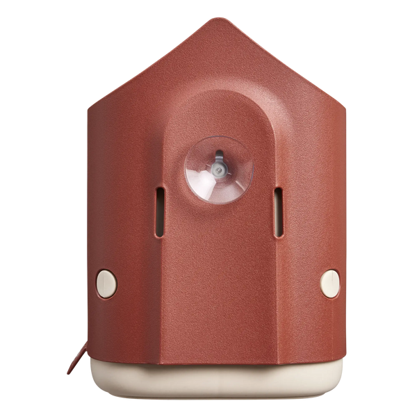 Cosy vogelvoeder Toscaans rood – vogelvoerhuisje voor tuin & balkon | Duurzaam gerecycled kunststof & weerbestendig