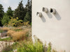 Essential vogelvoeder fibrous grey – vogelvoerhuisje voor tuin & balkon | Duurzaam gerecycled kunststof & weerbestendig