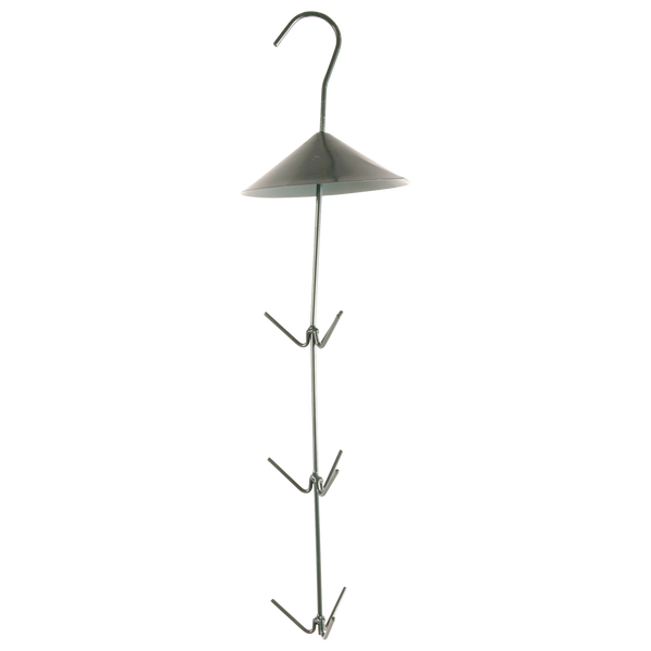Vetbolhanger met Dakje voor 6 Vetbollen – Vogelvoeder | Esschert Design