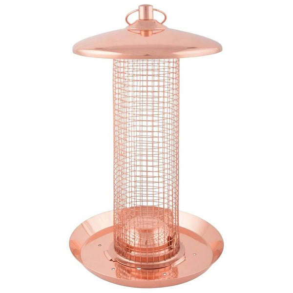 Pindasilo Koper - Notenhouder met Opvangschaal | Esschert Design