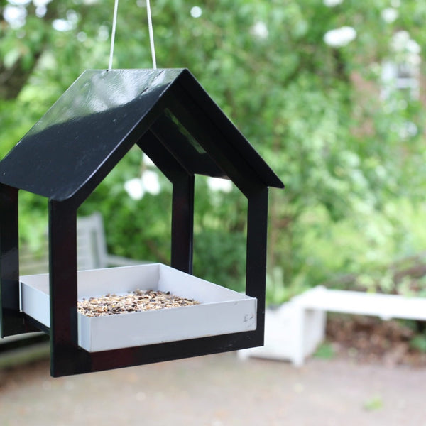 Esschert design - voedertafel hangend antraciet/wi
