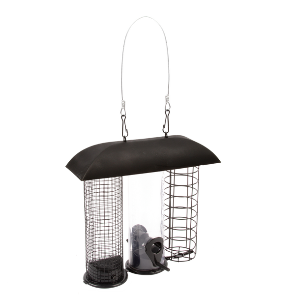 Trio-voedersilo