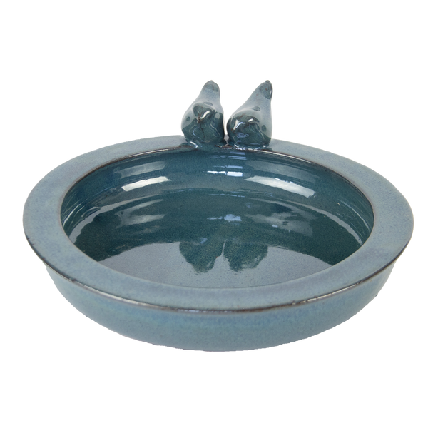 Vogelbad keramiek hangend rond