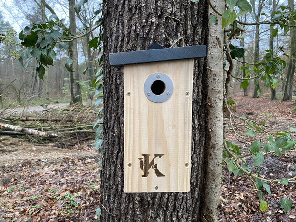 Koolmees Nestkast Douglashout RVS 32mm | Kooprijk
