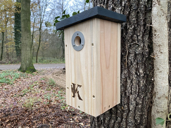 Koolmees Nestkast Douglashout RVS 32mm | Kooprijk