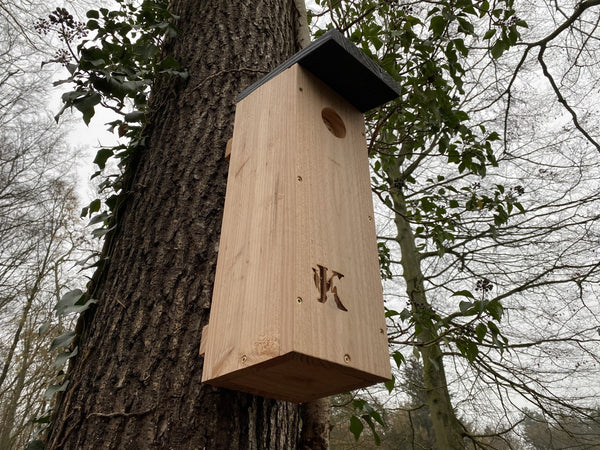 Spechten Nestkast Douglashout RVS Scharnier | Kooprijk
