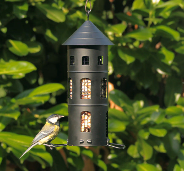 Kombimatare Voedersilo Groen - Verstelbare Zitbeugels | Wildlife Garden