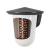 Vogelvoedersilo Multi FeedR 2-in-1 Antraciet/Wit | SingingFriend