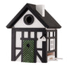 Vogelhuisje Korsvirke Svart 2-in-1 Lariks-hout | Wildlife Garden