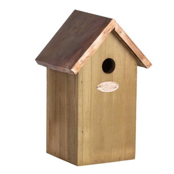Pimpelmees Nestkast Koperen Dak 27mm | Esschert Design