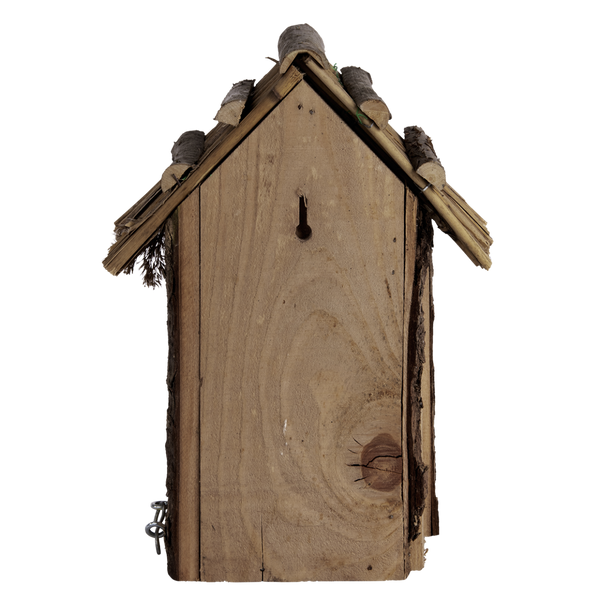 Koolmees Nestkast Rieten Dak 31cm | Esschert Design
