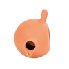 Terracotta mezen en mussen vogelpot
