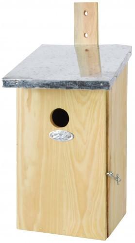Observatienestkast met Kijkspiegel Zink | Esschert Design