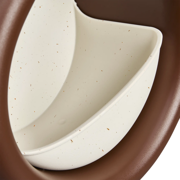 Organic vogelvoeder kastanje bruin – vogelvoerhuisje & vogelbad voor tuin & balkon | Duurzaam gerecycled kunststof & weerbestendig