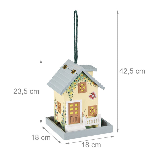 Hangend vogelvoederhuisje