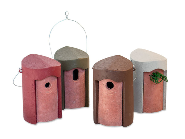 Mezenkast 1B van houtbeton – nestkast voor koolmees en pimpelmees – Schwegler