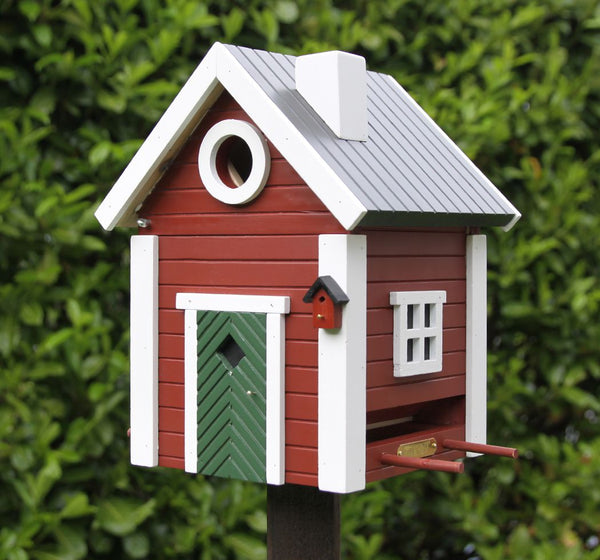 Vogelhuisje Torpet Plus 2-in-1 Lariks-hout | Wildlife Garden