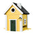 Vogelhuisje Villan 2-in-1 Lariks-hout Geel | Wildlife Garden