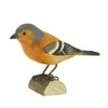 Vogelbeeldje Vink – Handgesneden Houten Decoratievogel | DecoBird Wildlife Garden – foto 2