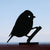 Vogelsilhouet Pimpelmees – Metalen Tuindecoratie voor Schutting & Balkon | Wildlife Garden