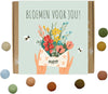 Blossombs Cadeauset – Bloemen voor Jou (Medium) | Duurzaam Cadeau met Bloembommen