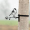 Vogelbescherming Metalen vogel roodborst