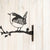 Metalen vogel winterkoning