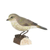 Houtgesneden Vogelbeeld Tjiftjaf – DecoBird | Wildlife Garden