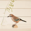 Houtgesneden Vogelbeeld Vlaamse Gaai – DecoBird | Wildlife Garden