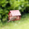 Wildlife Garden - Rood Voederhuisje voor Vetbollen