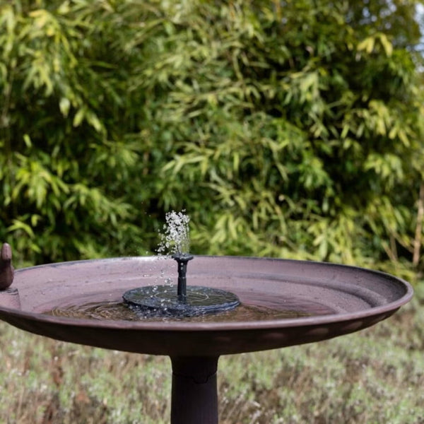 Esschert Design Vogelbad solar fontein