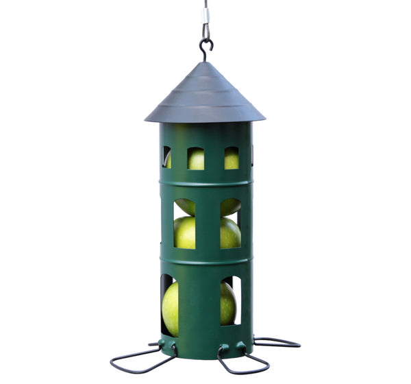 Hangende Vogelvoedersilo Zwart - Combi Voederhuis | Wildlife Garden