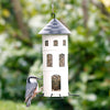 Hangende Vogelvoedersilo Wit - Combi Voederhuis | Wildlife Garden