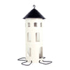 Hangende Vogelvoedersilo Wit - Combi Voederhuis | Wildlife Garden