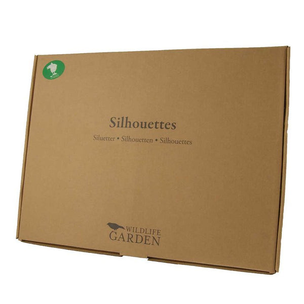 Tuinsilhouet Kip met Ei – Zwart Metalen Paasdecoratie | Wildlife Garden