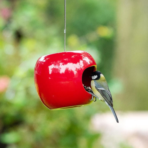Voederhuis Appel - rood