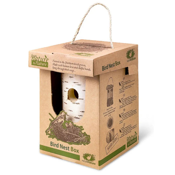 Vogelhuisje Berkenstam Klein 35mm | Tuinrijk