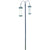 Bird Gift Blacksteel voederstation met 2 feeders