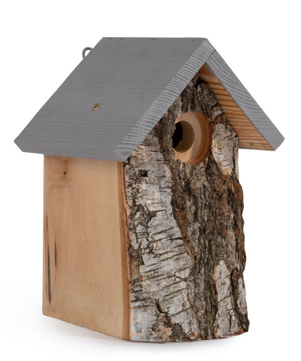 Pimpelmees Nestkast Kirkenes Berkenschors 28mm | Vogelbescherming