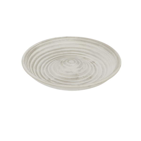 Vogelbad keramiek grijs