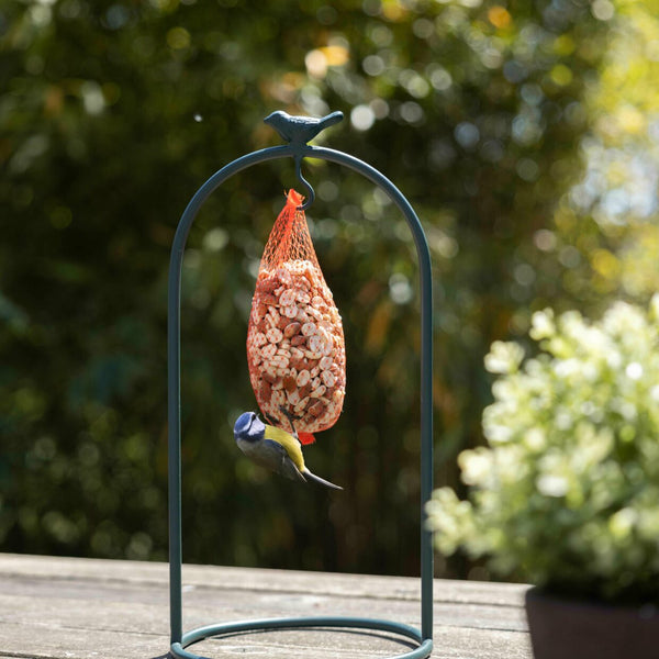 Vogelvoederstandaard met vogel S