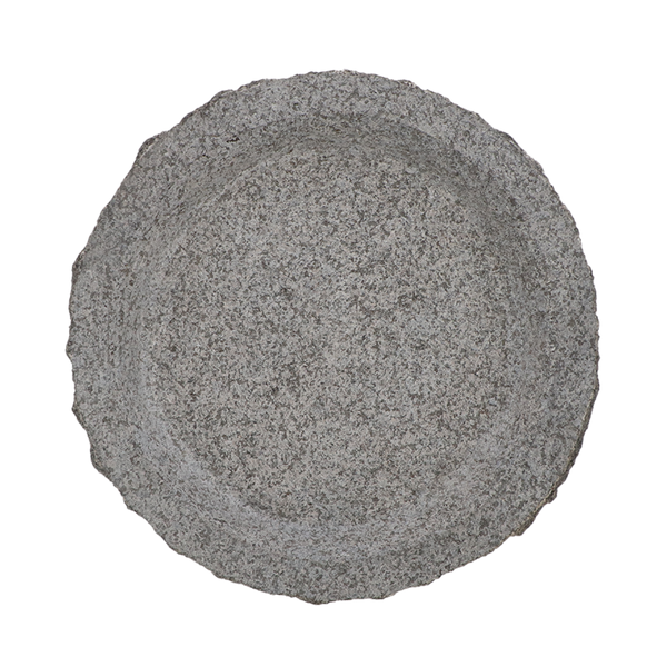 Vogelbad graniet rond L