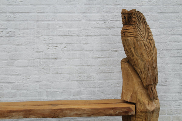 Sculpturen Bank uil