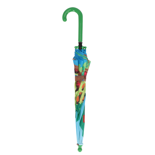 Esschert Design Kinderparaplu “Panorama Rups” – Transparante paraplu Ø 68 cm