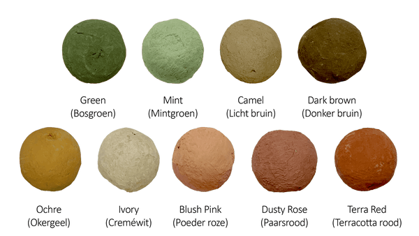 Blossombs - kraft zak Green