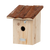Esschert Design Nestkast Koolmees – Boomschorsdak, 20×21×24,5 cm